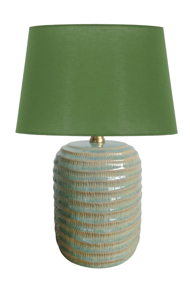 Ripple Glaze Ceramic Lamp