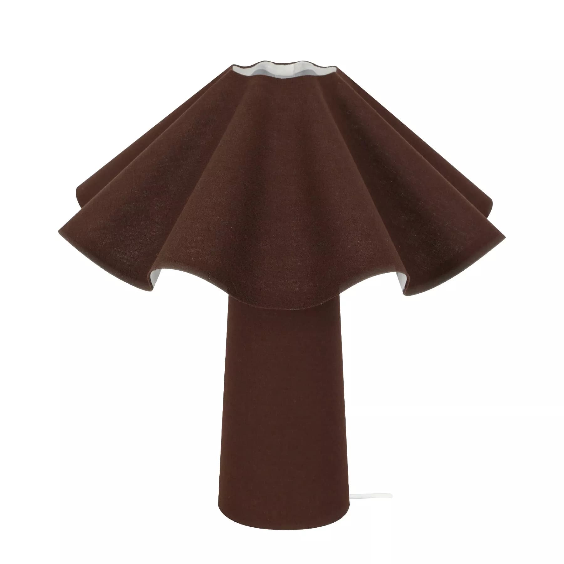 Mushroom Ruffle Table Lamp