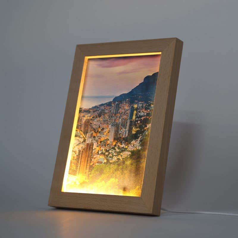 Vertical LED Photo Frame
