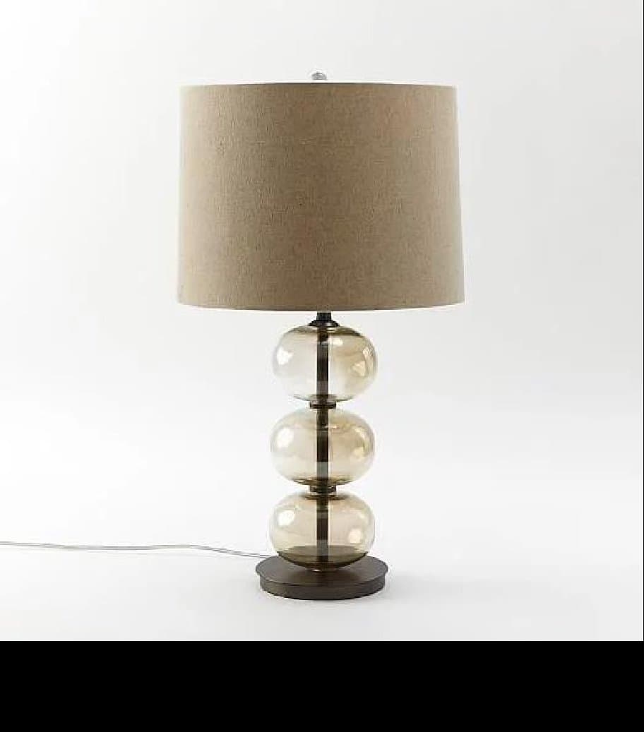 Triple Ball Glass Table Lamp