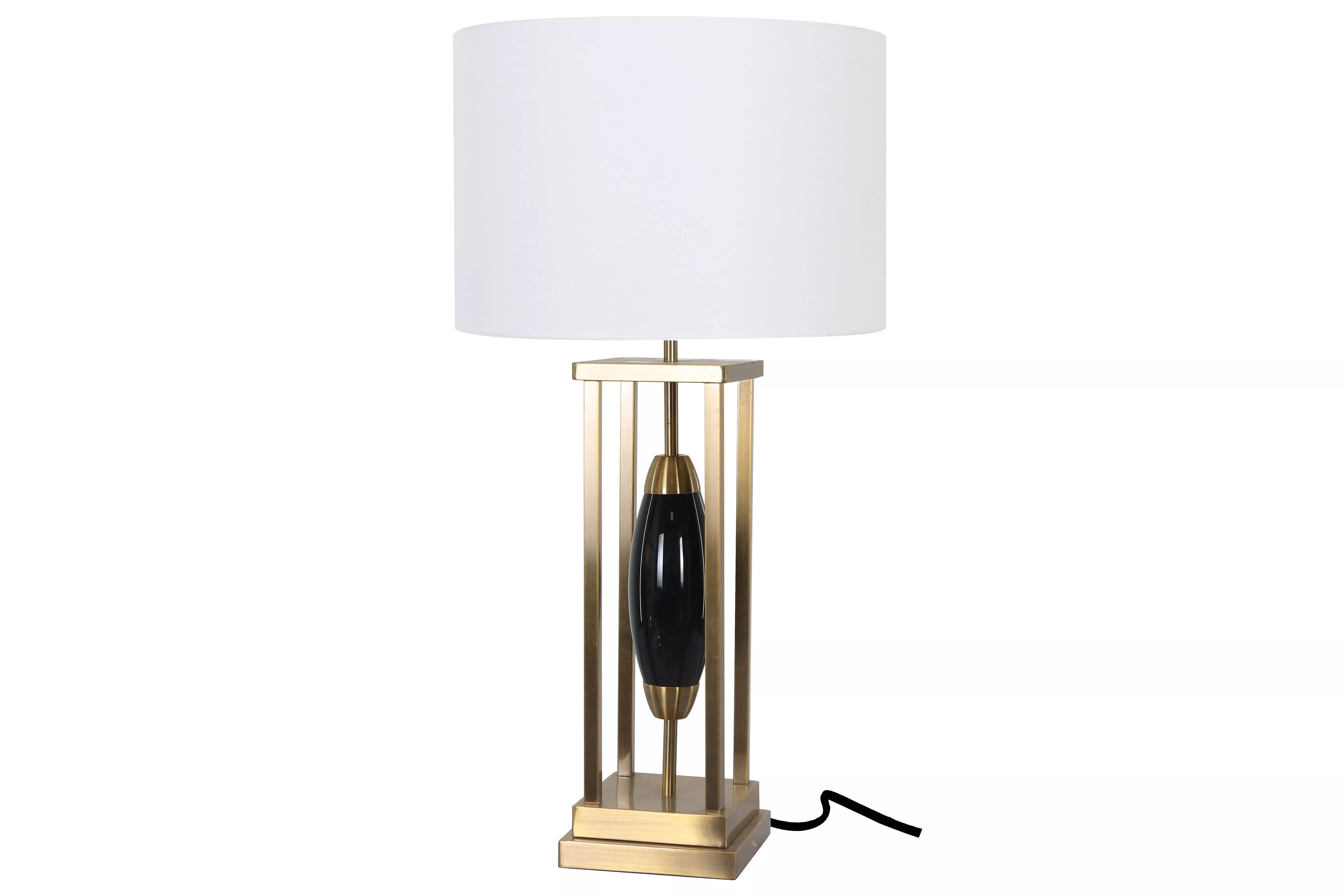 Art Deco Cage Table Lamp