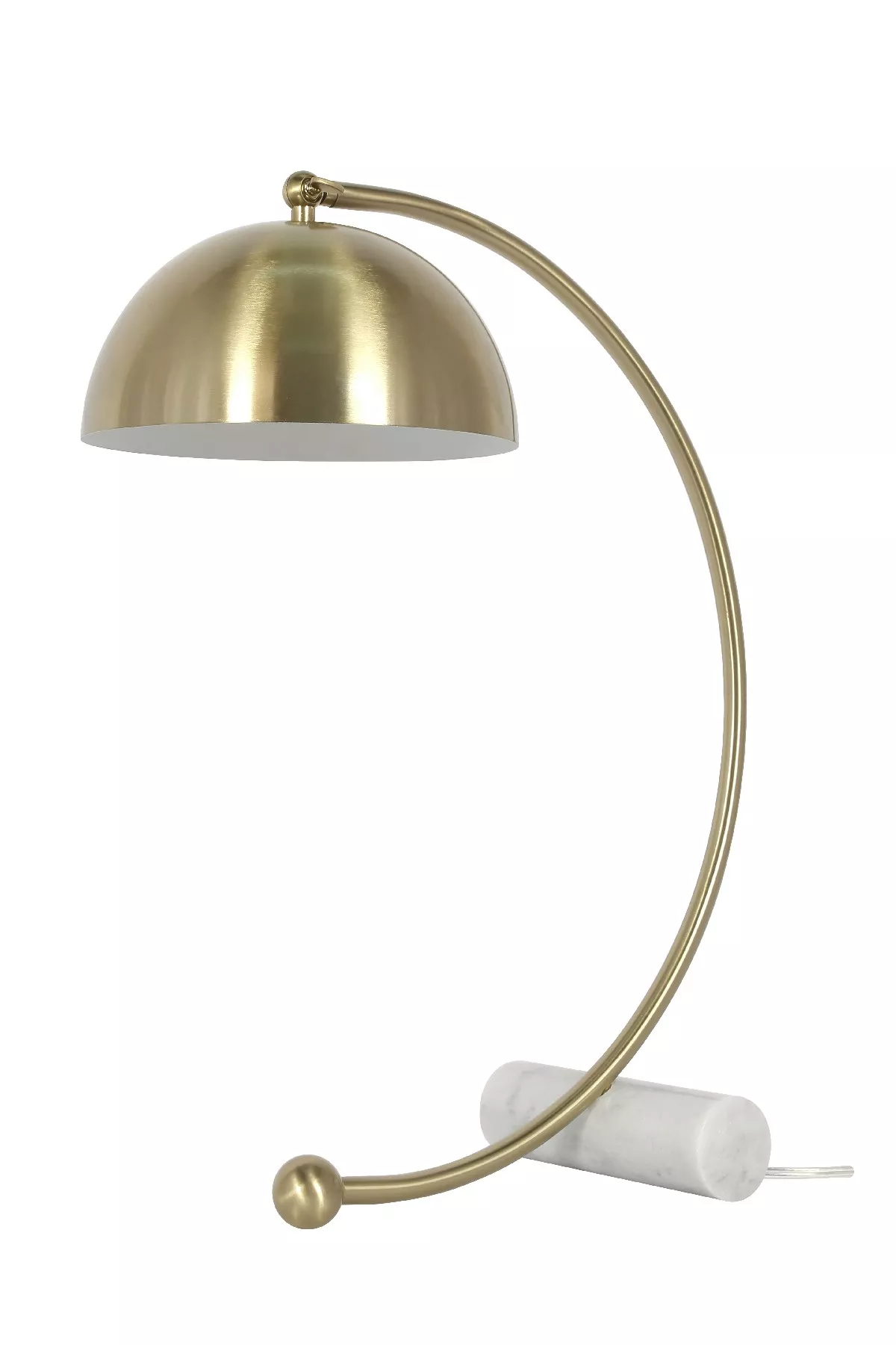 Arc Dome Marble Base Lamp