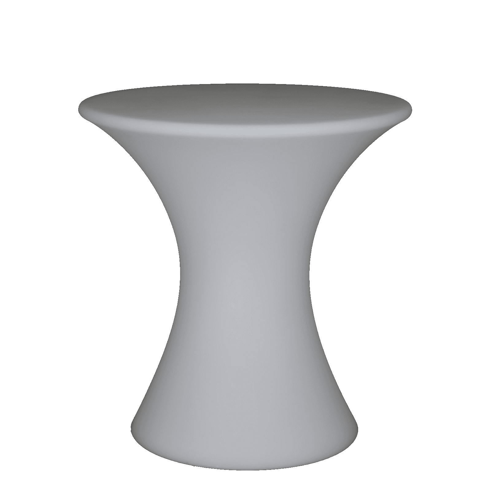Hourglass Glow Table